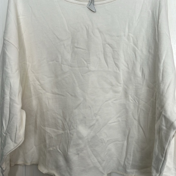 Sanctuary oversized cropped sweatshirt M NWT - Picture 2 of 11